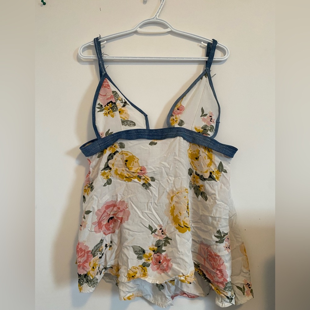Upcycled Flowy Tank Top
